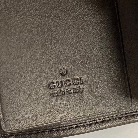 Authentic Gucci Jacquard Brown Monogram Key Case New - Picture 8 of 12